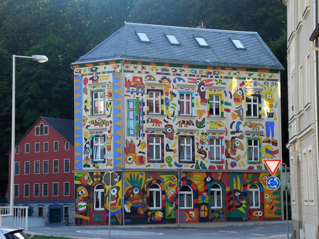 Ferienhaus Am Urzeitpark Sebnitz Hertigswalde Extérieur photo